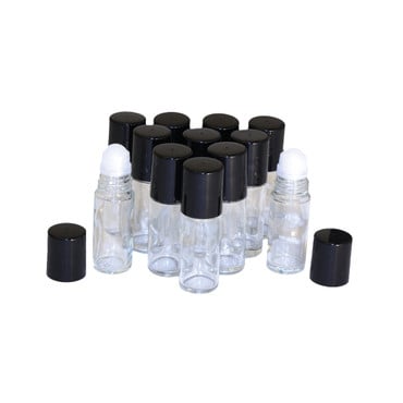 1 oz. Glass ROLL-ON Bottles - Set Of 12 image 0