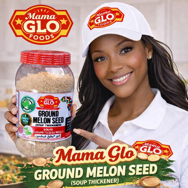 MaMa Glo Ground Melon Seeds/ Egwusi Seeds (Soup Thickener) image 1