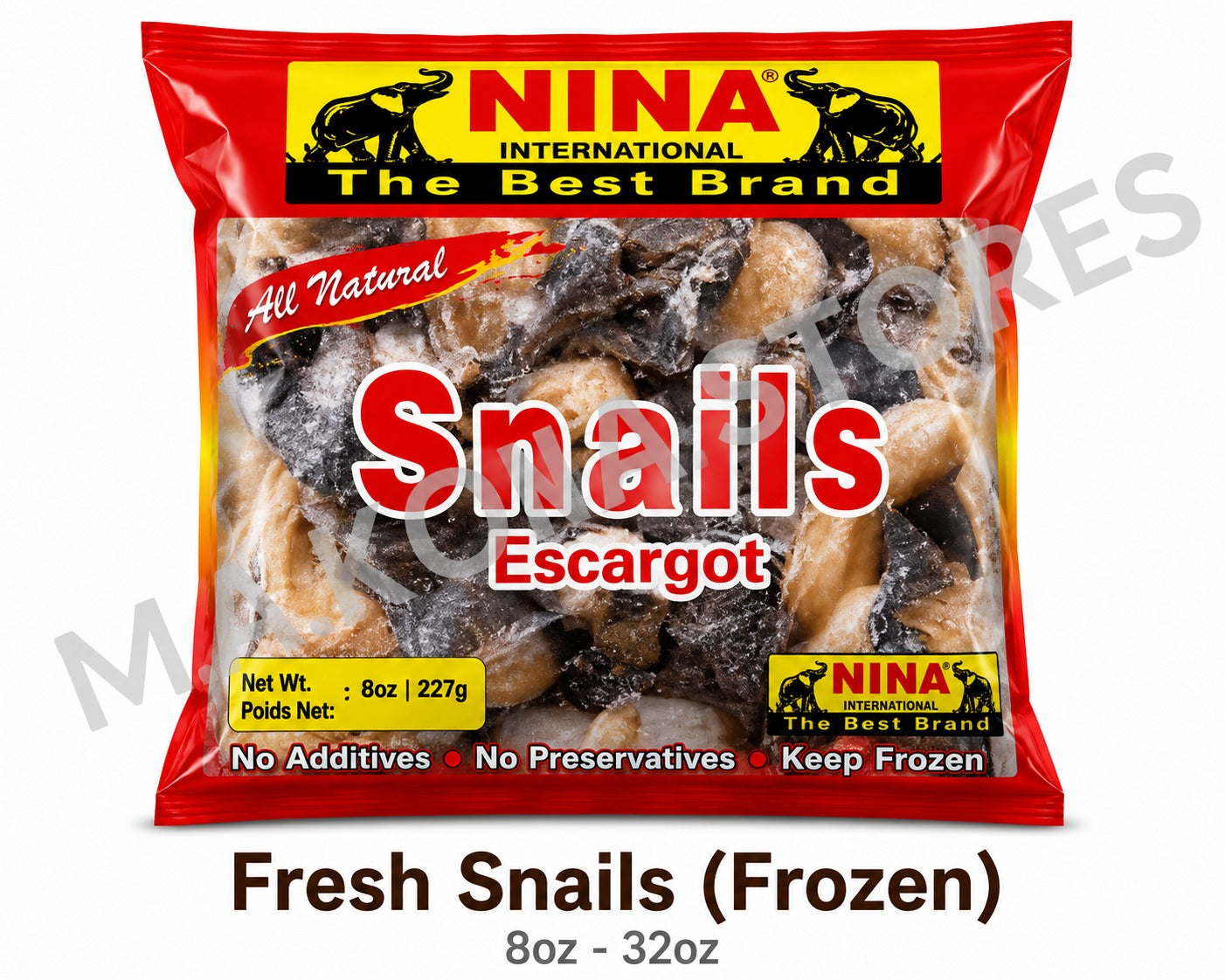 Fresh Snails (Frozen) 8oz - 32oz image 0