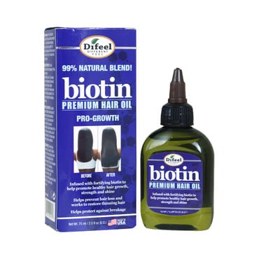 Biotin Pro-Growth Premium Hair Oil - 2.5 oz. image 0