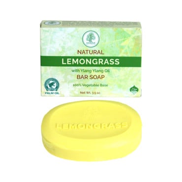Madina: Natural Lemongrass Soap - 3½ oz image 0