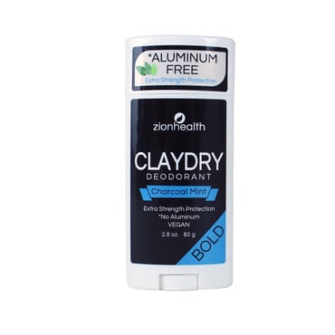 ClayDry Bold Deodorant - Charcoal Mint image 0