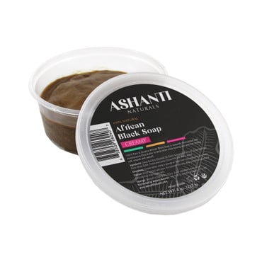 ASHANTI NATURALS: 100% Natural Creamy African Black Soap - 8 oz. image 0