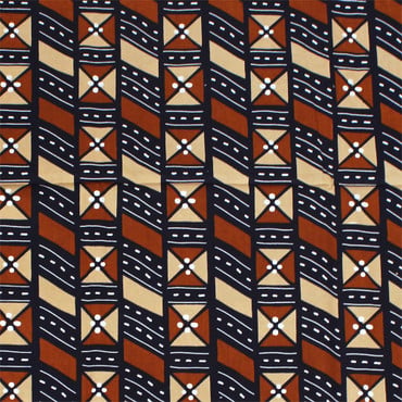 4 Color African Print Fabric: 6 Yds image 0