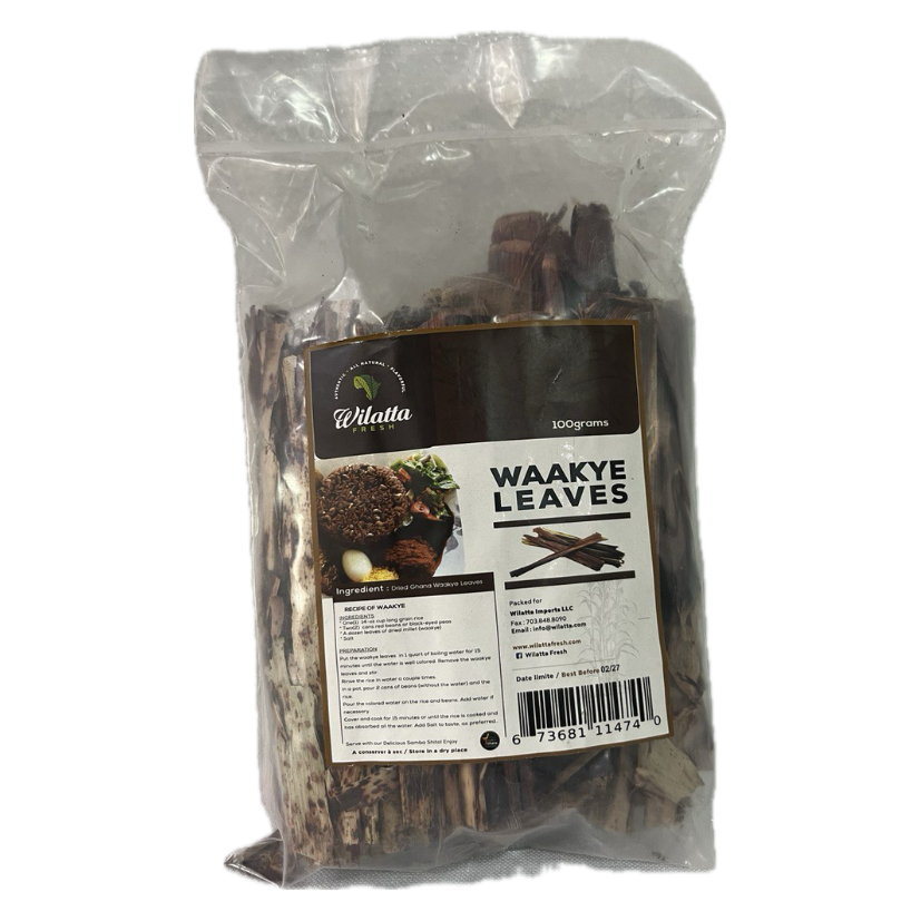 WILATTA FRESH - WAAKYE LEAVES (0.22LBS) image 0