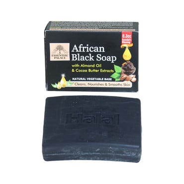 Essential Palace: African Black Soap w/Almond & Cocoa - 6.3 oz. image 0