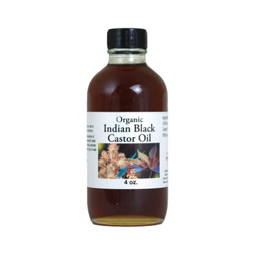 Organic Indian Black Castor Oil - 4 oz. image 0