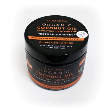 Organic Coconut Oil Hair Pomade - 5.5 oz image 0