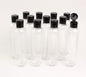 8 oz. Clear Cosmo Round Bottles w/Flip Cap - 12 Pack image 0