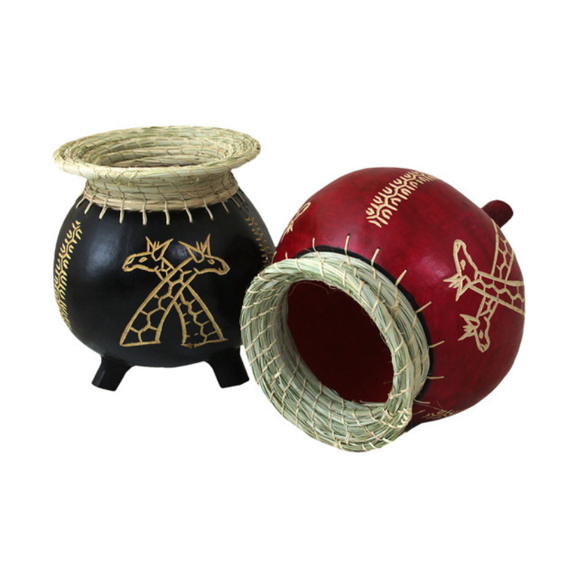 GOURD BASKET - ASSORTED COLORS (0.41LBS) image 0
