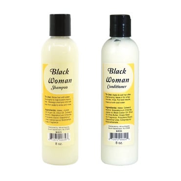 Black Woman Shampoo & Conditioner Set (8 oz.) image 0