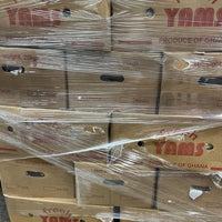 FRESH GHANA YAMS 50lbs image 1