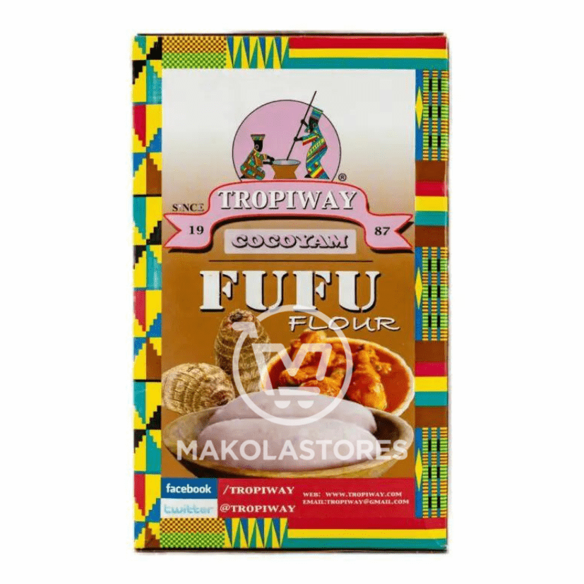 TROPIWAY - COCOYAM FUFU FLOUR (1.5LBS) image 0