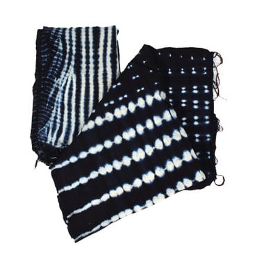 Indigo Hand Spun Fabric image 0