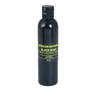 African Natural Black Soap – 8 oz. image 0