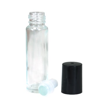 High-End Glass 1/3 oz Bottles: Set Of 10 image 0