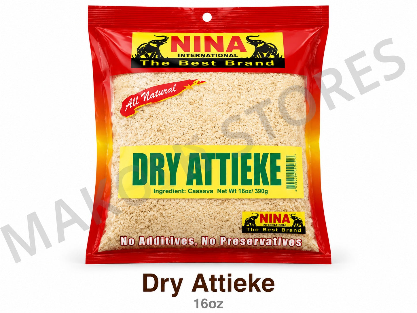 Nina dry attieke 16oz image 0