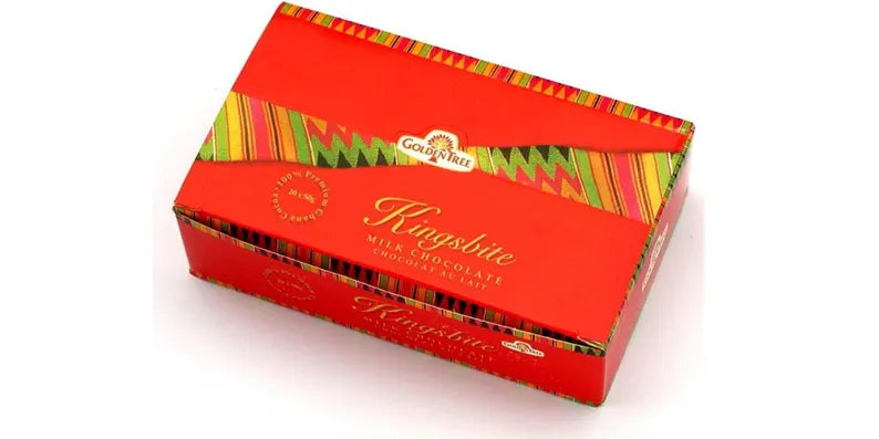 50g ( Middle Size) Golden Tree Milk Chocolate Kingsbite – 40% Ghana Cocoa image 0