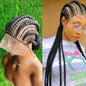 HANDMADE BRAIDED WIG - NO.B22 (1.1LBS) image 0