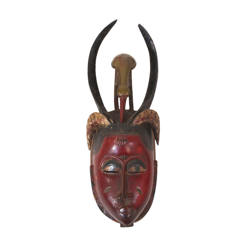 LARGE IVORIAN GURU MASK (0.5LBS) - STYLE 9 image
