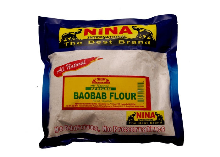 Nina Baobab Flour 16oz image 0