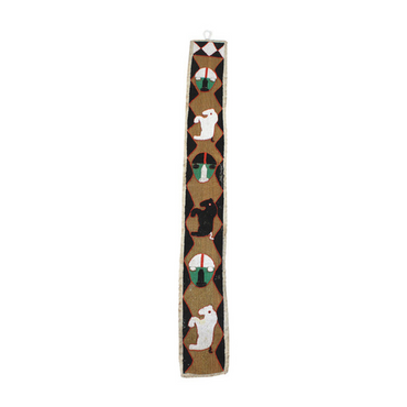 YORUBA BEADED WALL HANGING (3.13LBS) - STYLE 1 image