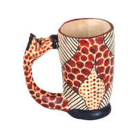 WOODEN ANIMAL CUPS - GIRAFFE image