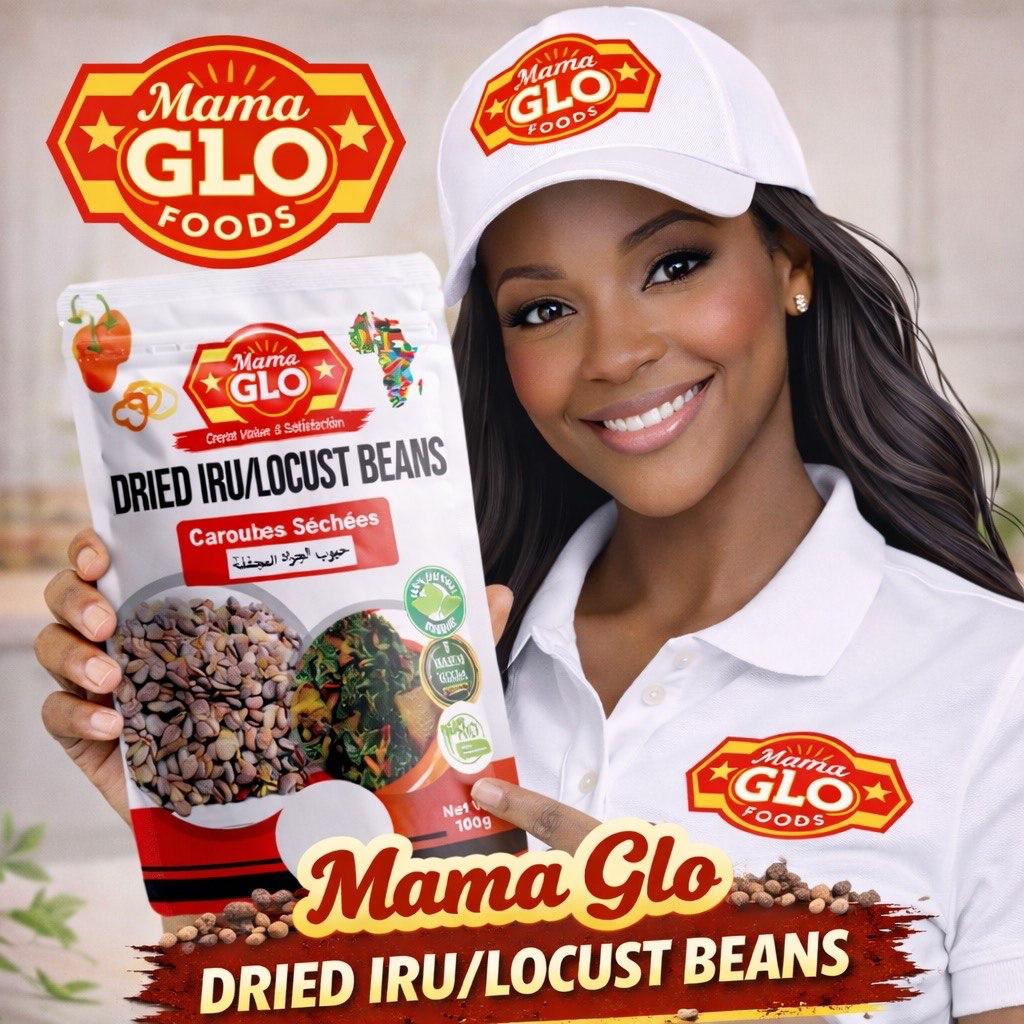 MaMa Glo Dried Iru/ Locust Beans / Dawadawa image 1