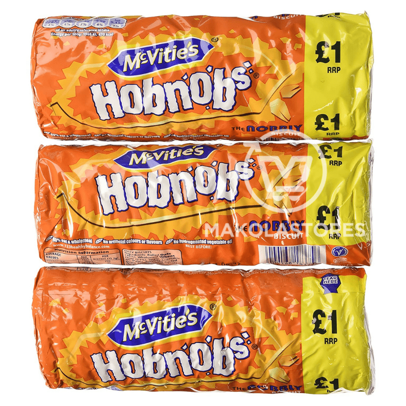 MCVITIE'S ORIGINAL HOBNOBS 10.5 OZ. (PACK OF 3) image 0