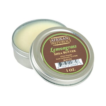 Afrikan Republic: Shea Butter - Lemongrass: 1 oz. image 0