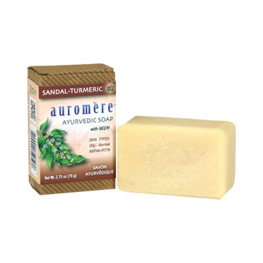 Auromere: Sandal Turmeric Ayurvedic Soap - 2.75 oz. image 0