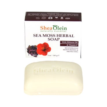 Shea Olein: Sea Moss Herbal Soap - 5 oz. image 0