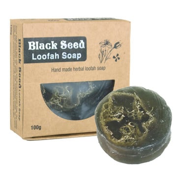 Black Seed Loofah Soap image 0