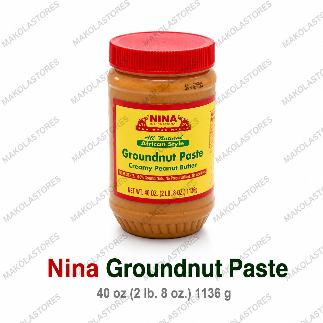 Nina groundnut paste 40oz image 0