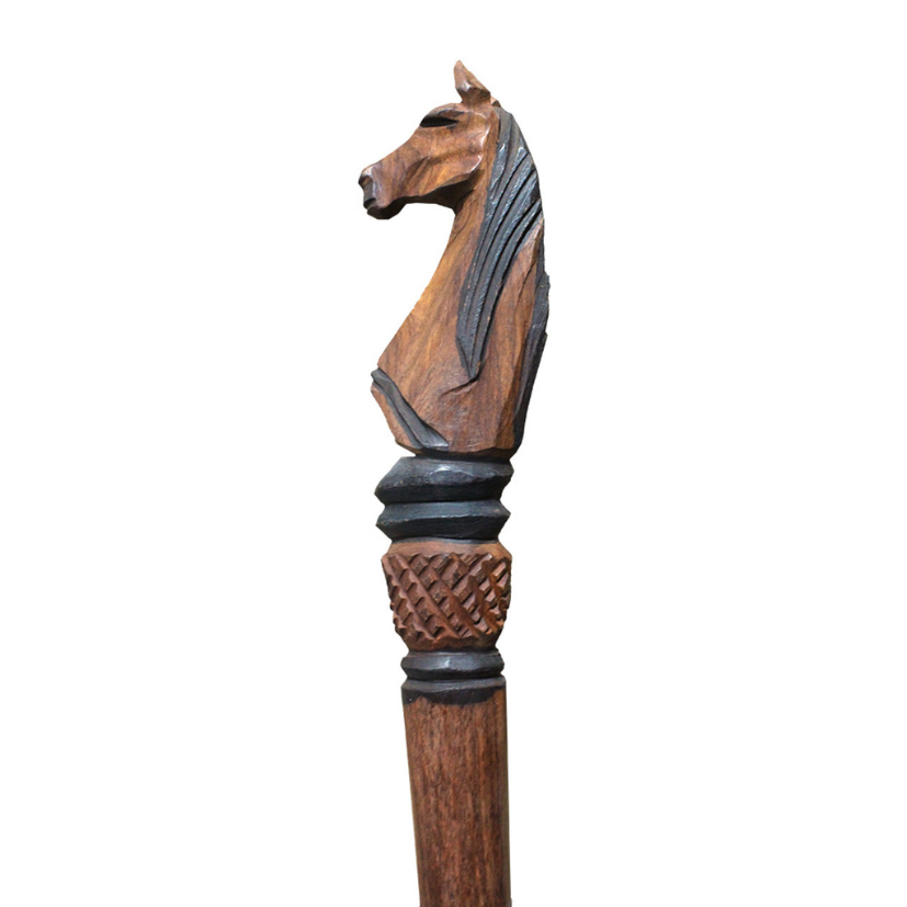 MAHOGANY STAFF (4.0LBS) - HORSE image