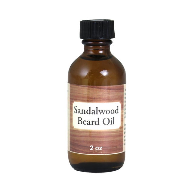 SANDALWOOD BEARD OIL - 2 OZ. (0.25LBS) image 0