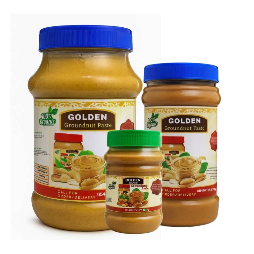 Golden Brown Groundnut Paste image 0