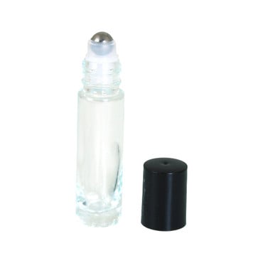 Steel Roll-On Glass Bottles - Set Of 12 image 0