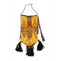 DELUXE TUAREG LEATHER FRINGED HANDBAG (1.23LBS) image 2