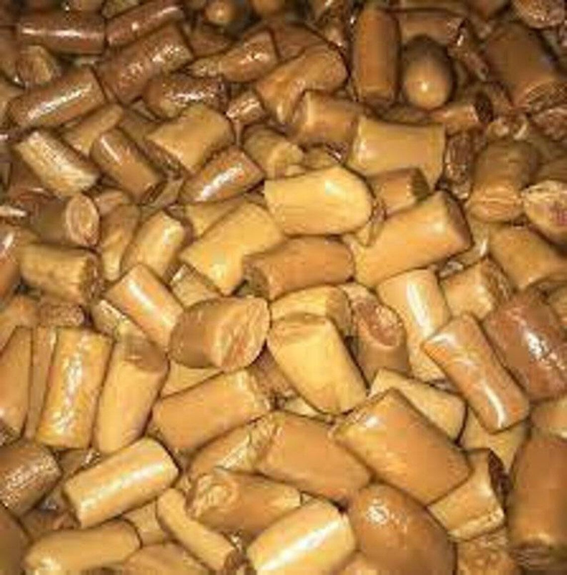 50 PIECES OF GHANA KUBE TOFFEE/NIGERIAN BABA DUDU/COCONUT CANDY (WHOLESALE AVAILABLE) (NANLBS) image 1