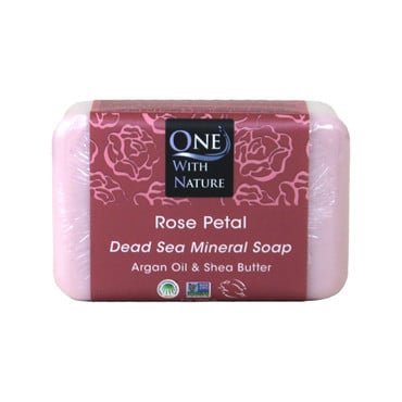 Dead Sea Minerals: Rose Petal Soap - 7 oz. image 0