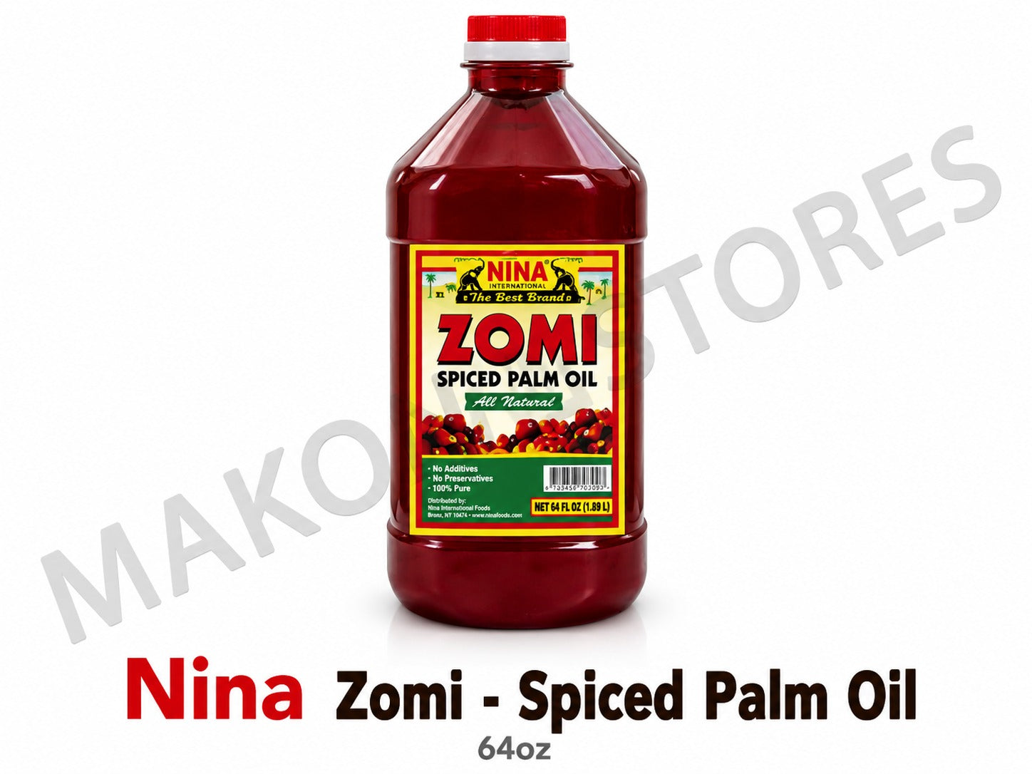 Nina zomi-spiced palm oil 64oz image 0
