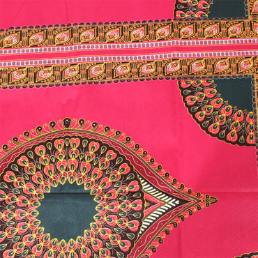 Economy Fabric: Peacock Traditional Print 6 Yd image 0