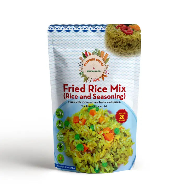 Flourish Fried Rice Mix (Rice and Seasoning) image 0