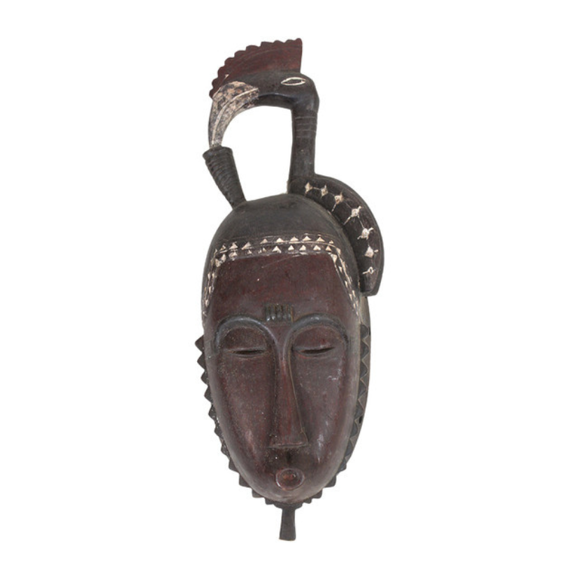 LARGE IVORIAN GURU MASK (0.5LBS) - STYLE 2 image