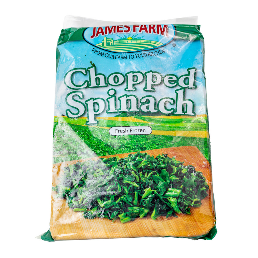 JAMES FARM CHOPPED SPINACH (2LBS) image 0