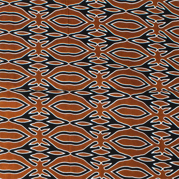 Brown/Black Branch Print Fabric 6 Yd image 0