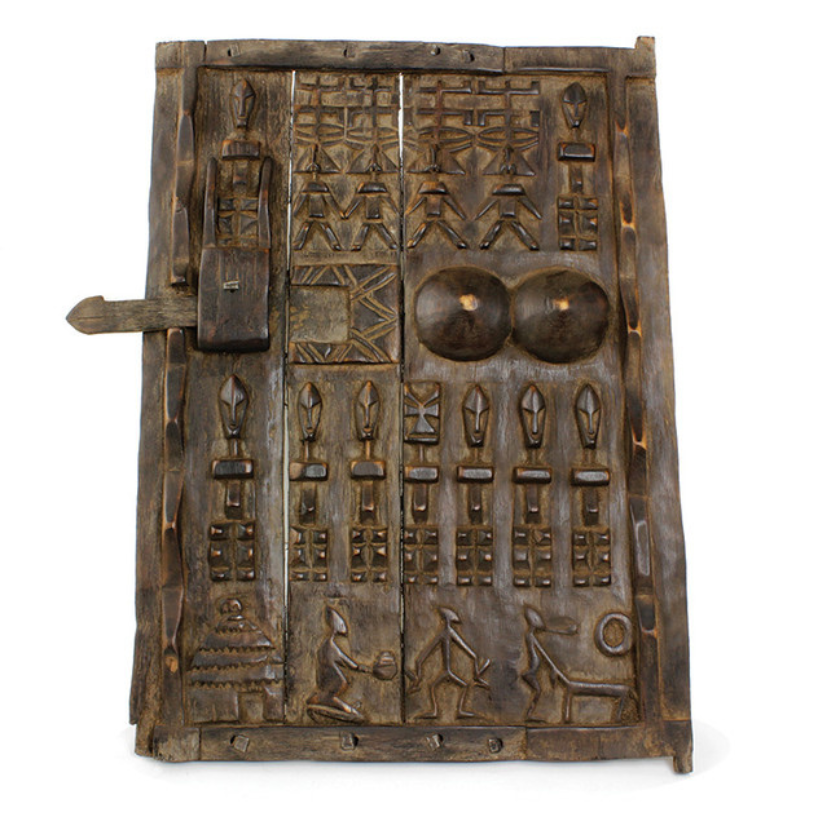 DOGON GRANARY DOOR - 17" X 26" (7.88LBS) image 0