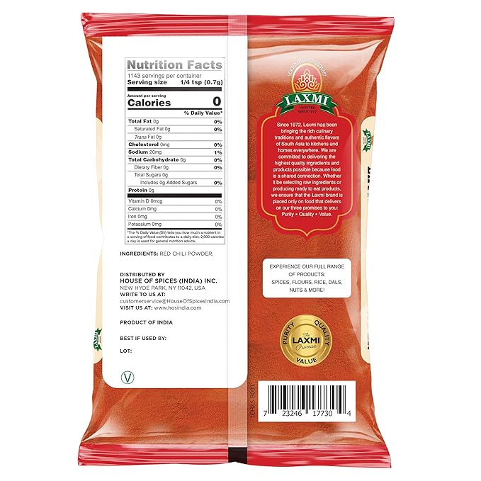 Laxmi, Ex-Hot Chilli Powder 400g image 1