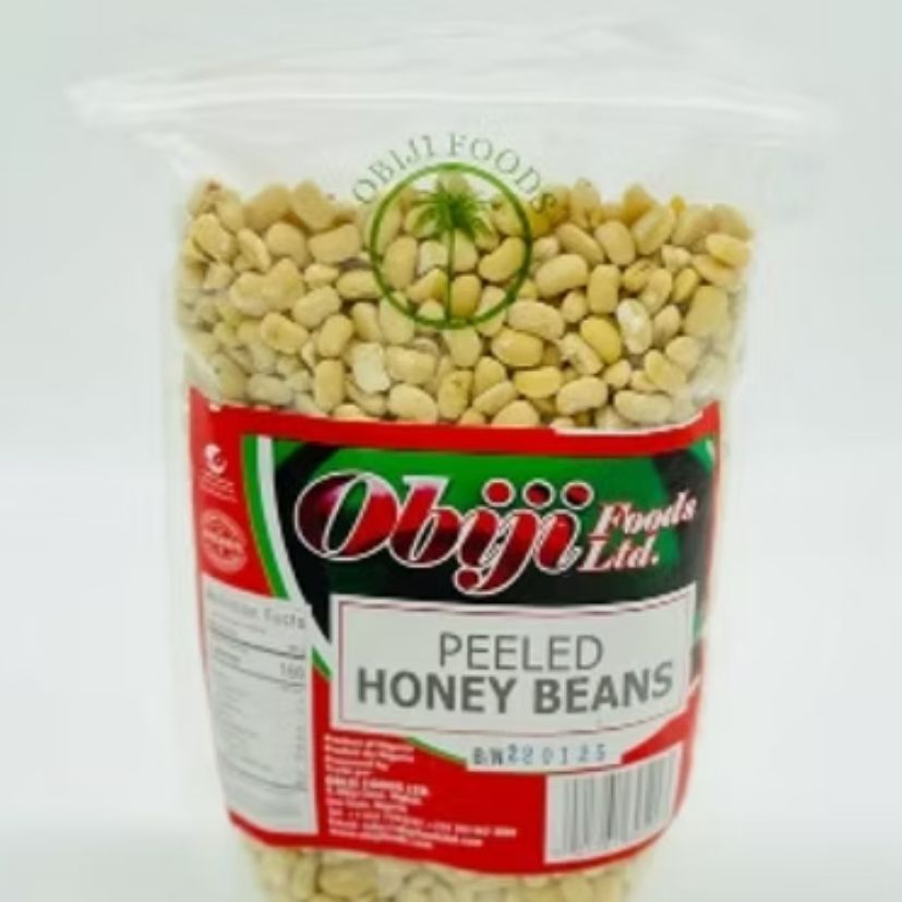 OBIJI - PEELED HONEYBEANS 1LBS (5.0LBS) image 0